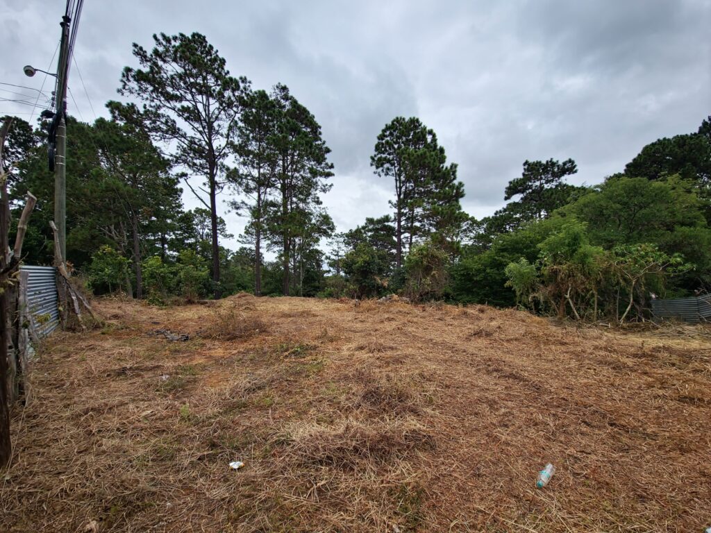Terreno de 3346.85 metros cuadrados en venta en salida a Yamaranguila Intibucá frente a carretera pavimentada
